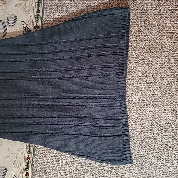 Gently loved Long sweater by Derek Heart size Girls medium 10/12 EUC dark grey - Picture 9 of 10